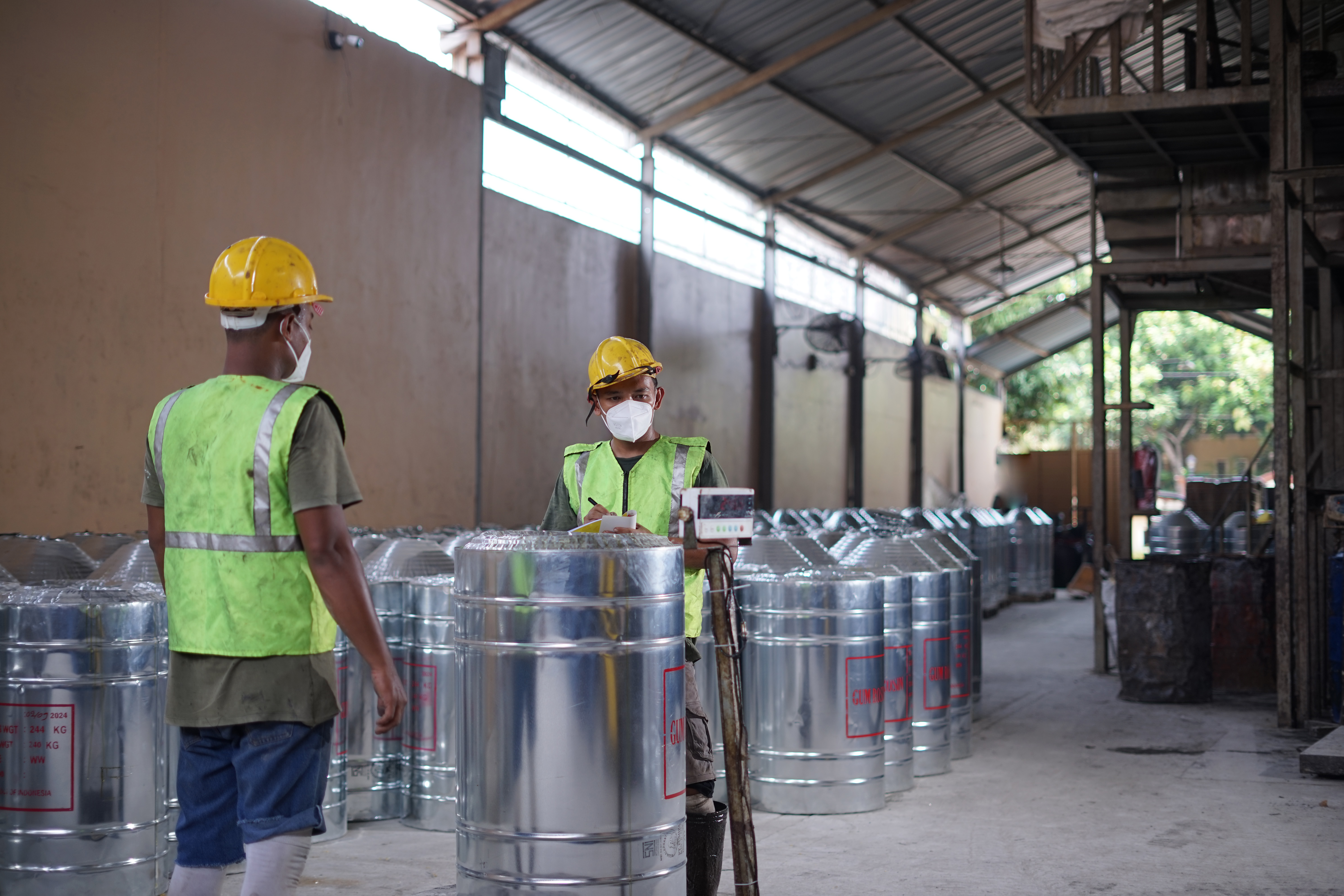 Sustainable forestry and resin processing